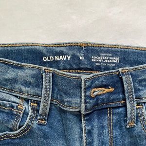 Denim skinny jeans